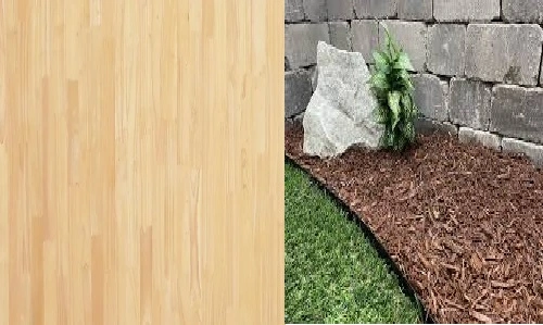 Rubber vs. Wood Mulch