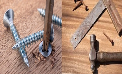 Screws vs. Peen Studs for Wood