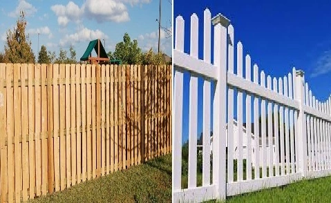 Wood Fence vs. Vinyl Fence