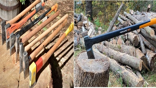 Wood Splitting Axe vs. Maul